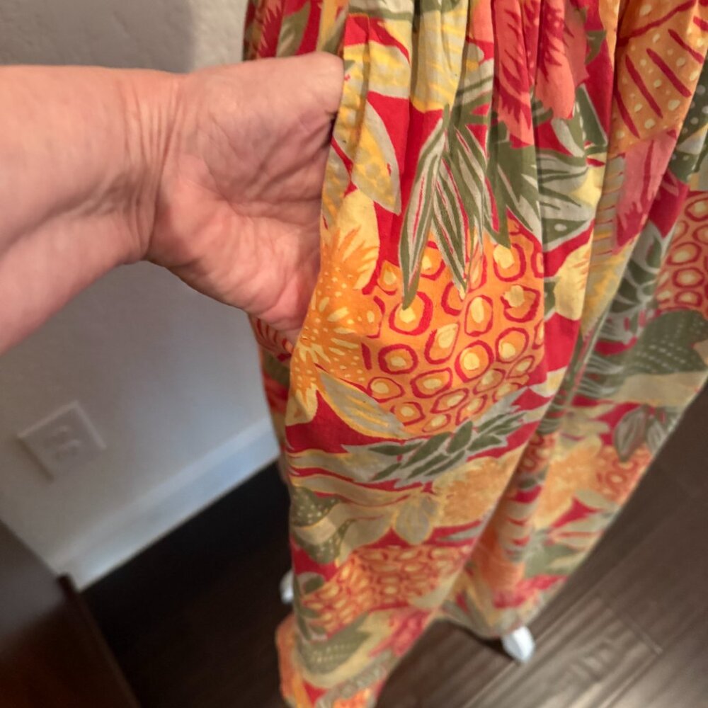 NOUVEAU FACES Vintage Button Front Sun Dress - Picture 8 of 9